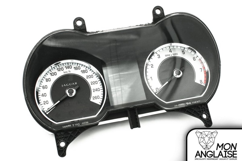 Compteur - Odomètre (Km/h) Jaguar XF 2008-2009 | C2Z13079