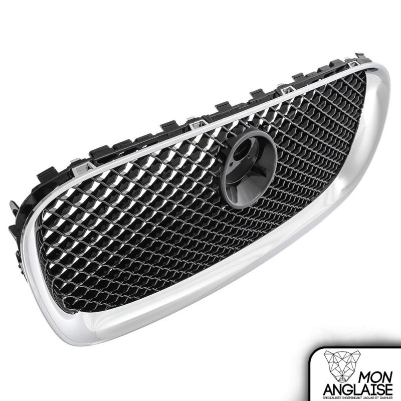 Calandre maillage noir entourage chromé  Jaguar XF 2008-2011 | C2Z14892