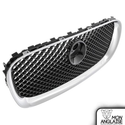 Calandre maillage noir entourage chromé  Jaguar XF 2008-2011 | C2Z14892