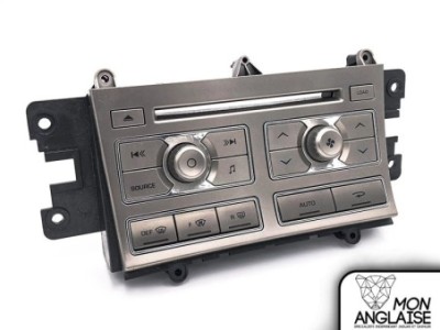 Panneau de commande de climatisation/radio Jaguar XF 2008-2011 | C2Z12822