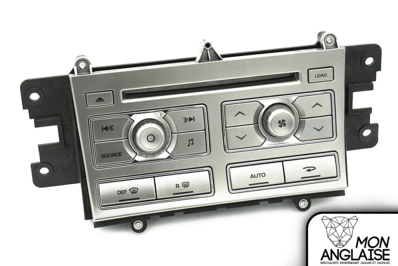 Panneau de commande de climatisation/radio Jaguar XF 2008-2011 | C2Z12823
