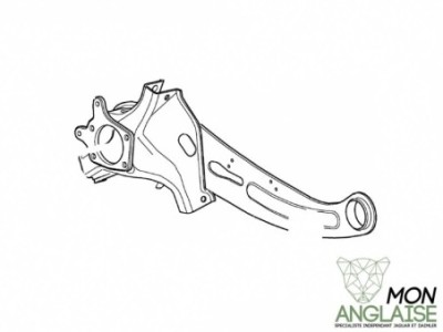 Porte moyeu arrière droite Jaguar X-Type 2001-2009 | C2S49746