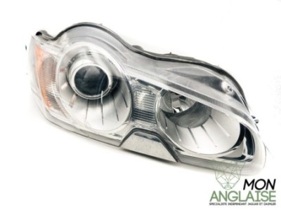 Optique avant droite halogène abimé LHD - FR Jaguar XF de 2008 à 2011 Référence OE : C2Z30848