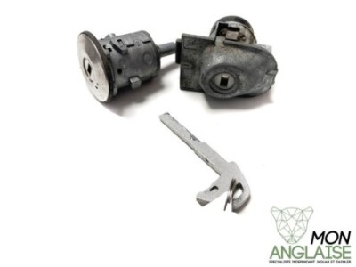 Jeu de barillet portière et coffre Jaguar XF de 2008 à 2012 Référence OE : C2Z5313B