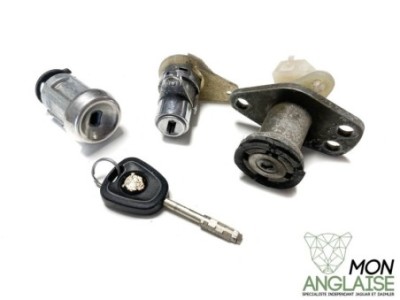 Ensemble de barillet serrure neiman Jaguar X300 1995-1997 | CBX3002