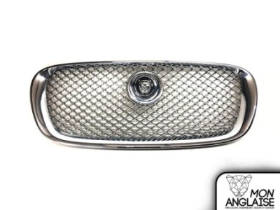 Calandre avec maillage chromé Jaguar XF 2008-2011 | C2Z3832