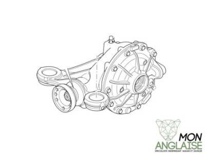 Pont différentiel arrière Jaguar XF 2010-2011 | C2Z21774