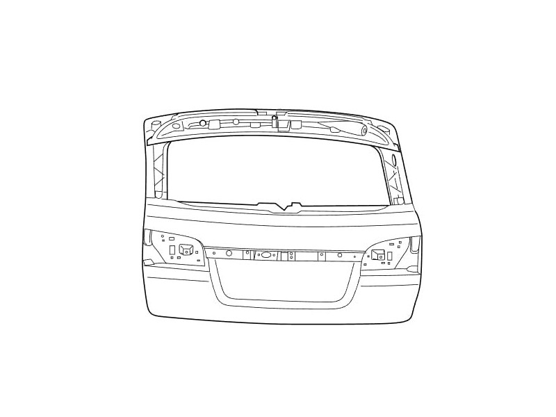 Hayon Sportbrake Jaguar XF 2012-2015 | C2Z30507LML