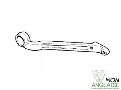Bras de triangle avant gauche supérieur (partie avant) Jaguar XJ40 1986-1989 | CAC6777