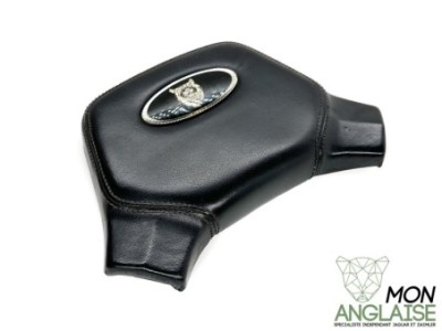 Centre de volant noir Jaguar XJ40 1986-1992 | CBC2099LEG