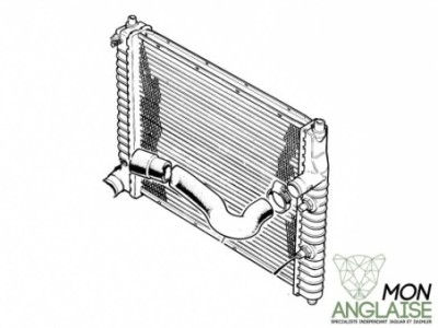 Radiateur de refroidissement (Boite manuelle) Jaguar XJ40 1993-1993 | CCC5475