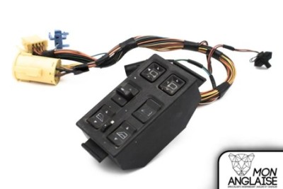 Interrupteur de portière conducteur Jaguar XJ40 de 1986 à 1992 Référence OE : DBC12143