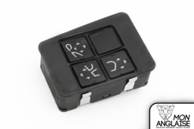 Boutons de commande de sièges passager LHD Jaguar XJ40 de 1993 à 1994 Référence OE : DBC11320