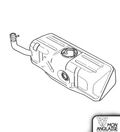 Réservoir à carburant (pompe interne) Jaguar XJ40 1991-1994 | EBC10094