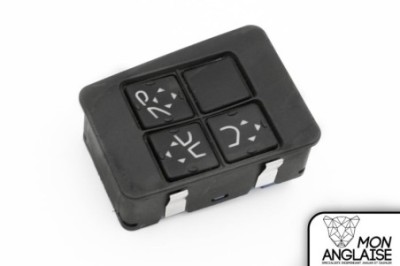 Boutons de commande de sièges passager LHD Jaguar XJ40 1993-1994 | DBC11320