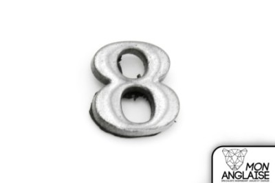 Badge - logo 8 de "XK8" Jaguar XK8 de  à 2006 Référence OE : HJB5980BB8