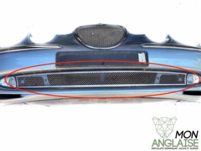 Grille inférieure de pare-choc Jaguar S-Type de 1999 à 2004 Référence OE : GRILLEINF