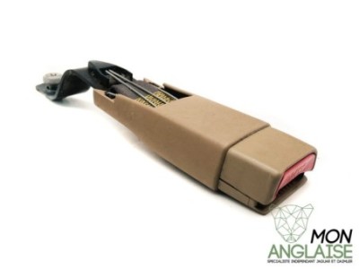 Boucle de ceinture avant passager barley Jaguar X300 de 1995 à 1997 Référence OE : HNA7024CAAFW