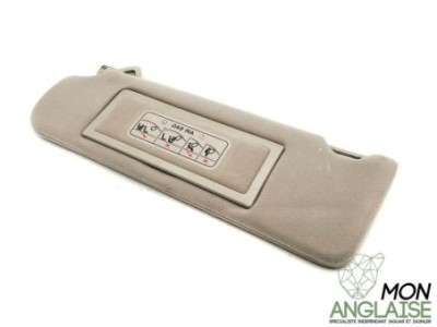 Pare soleil éclairé gauche beige Jaguar X300 de 1995 à 1997 Référence OE : HNA1091ACAGD
