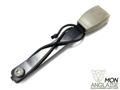 Boucle de ceinture avant conducteur parchemin Jaguar X300 de 1995 à 1997 Référence OE : HNA7012CAHEZ