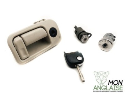 Ensemble barillets neiman - serrure - BaG Jaguar X-Type de 2001 à 2009 Référence OE : ENSSXT