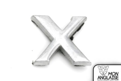 Badge - logo X de "XK8" Jaguar XK8 -2006 | HJB5980BBX