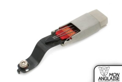 Boucle de ceinture avant passager gris Jaguar X300 1995-1997 | HNA7024CALFJ
