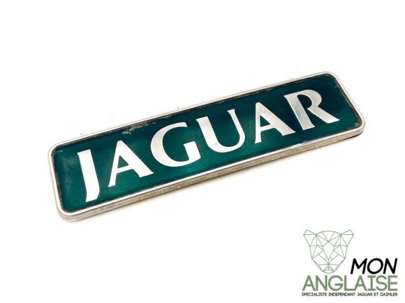 Badge de coffre Jaguar vert et argent Jaguar X300 1995-1997 | HNA5995KA