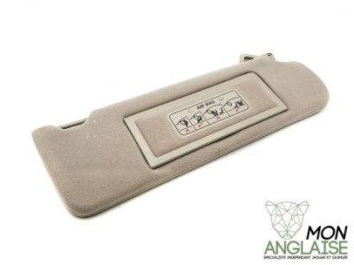 Pare soleil éclairé droite beige Jaguar X300 1995-1997 | HNA1090ACAGD