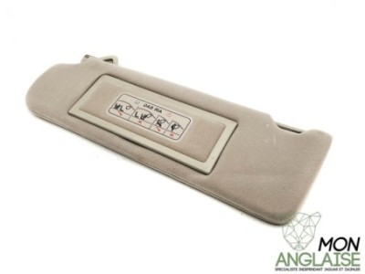Pare soleil éclairé gauche beige Jaguar X300 1995-1997 | HNA1091ACAGD