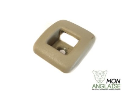 Enjoliveur de retenue de pare soleil beige Jaguar X300 1995-1997 | HNA1058AAAGD