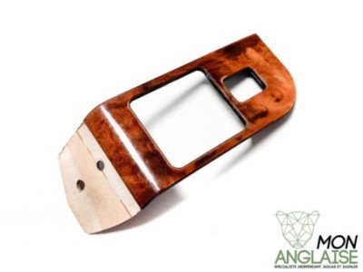Boiserie interrupteur de portière ar gauche noyer sculpté Jaguar X300 1995-1997 | GNA2845BA