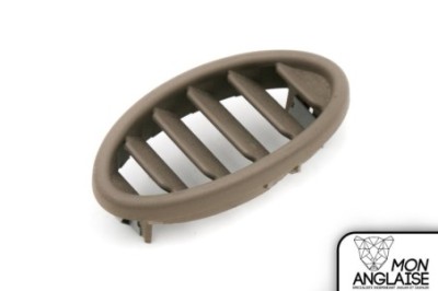 Grille de désembueur gauche LHD sable Jaguar XJ8 1998-2002 | GNC6873AAAEK