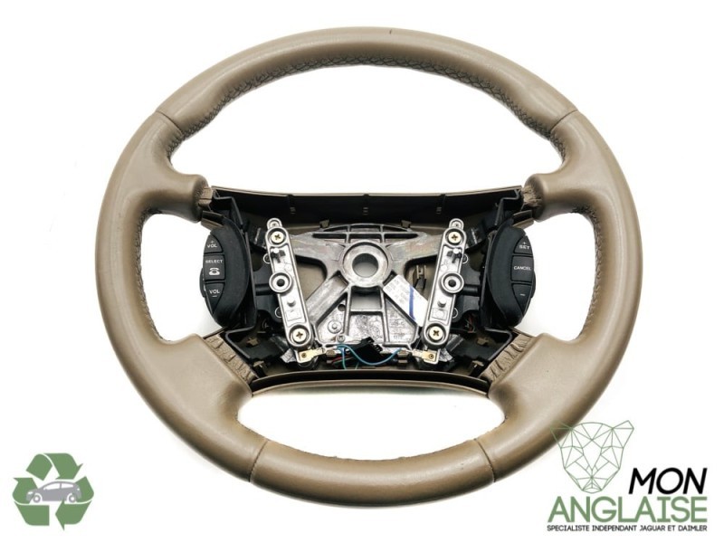 Volant cuir sable Jaguar XJ8 1998-2002 | HJB9181BBAEK
