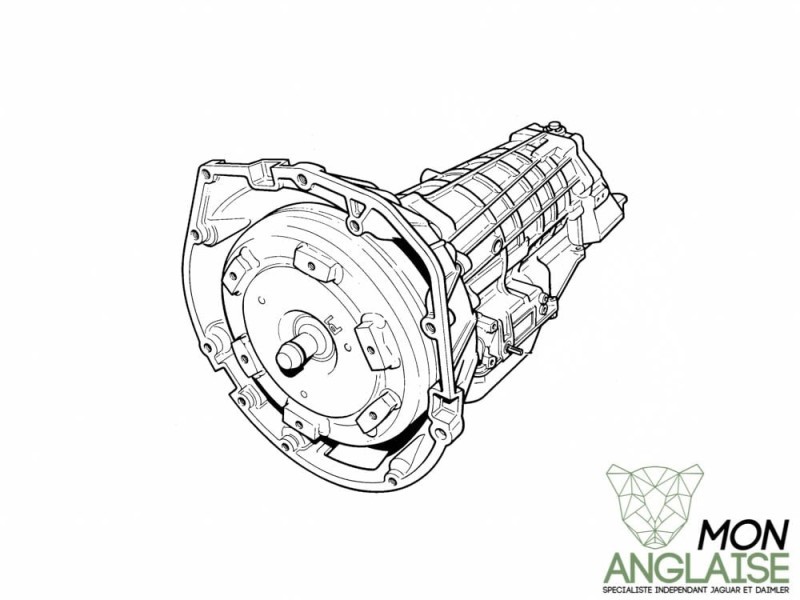 Boite de vitesse automatique 4.0L Jaguar XJ40 1993-1994 | EBC5106