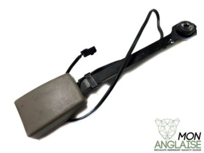 Boucle de ceinture avant conducteur sable Jaguar XJ8 de 1998 à 1999 Référence OE : HNC7012ADAEK