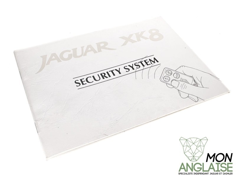 Manuel du système de sécurité anglais UK Jaguar XK8 1996- | JJM10221472