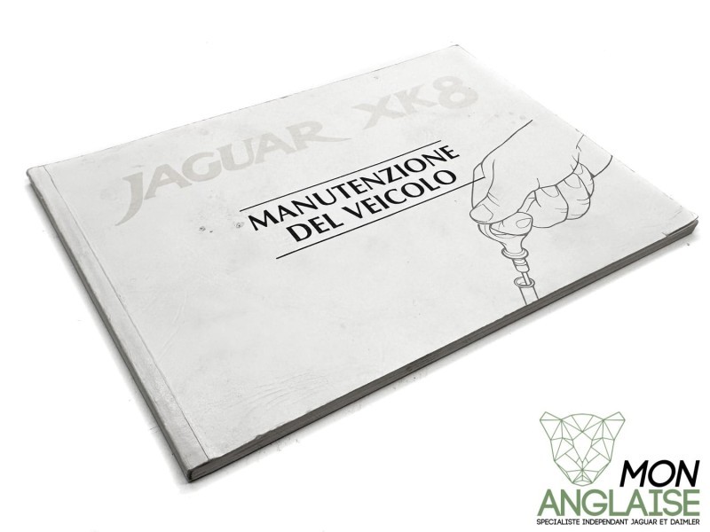 Manuel de soin et d'entretien italien Jaguar XK8 1996-2002 | JJM141614