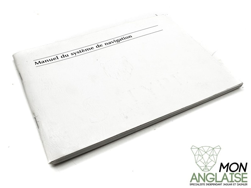 Manuel du système de navigation Jaguar S-Type 1999-2002 | JJM11051600