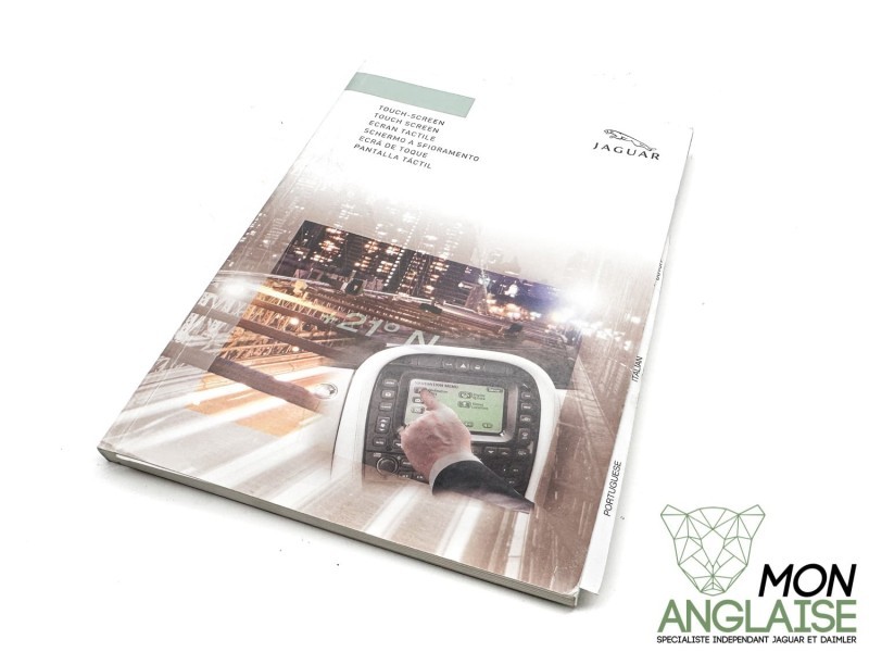 Manuel de l'ecran tactile en anglais Jaguar S-Type 2004-2008 | JJM104226501