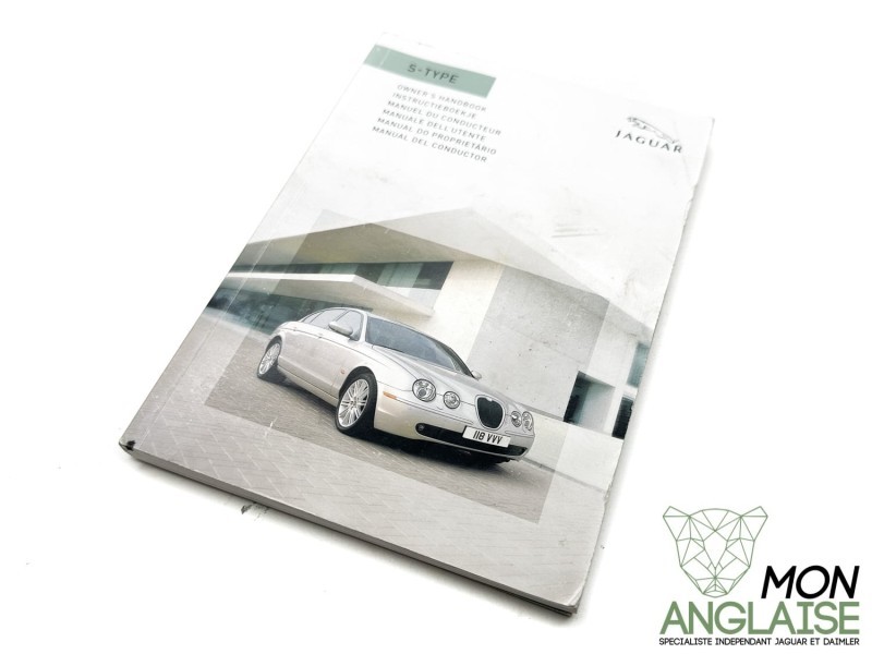 Manuel du conducteur en anglais Jaguar S-Type 2004-2008 | JJM100216602