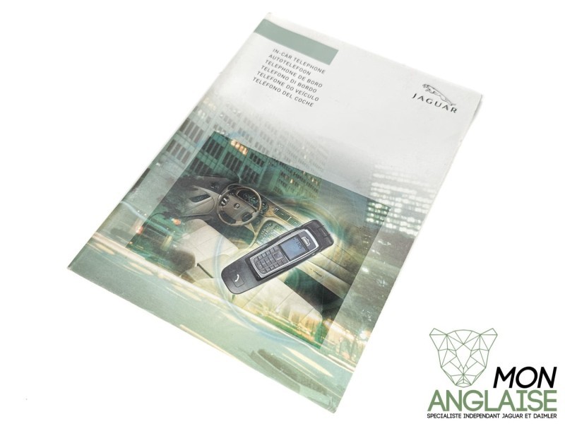 Manuel du téléphone de bord Néerlandais Jaguar S-Type 2003-2008 | JJM123199552