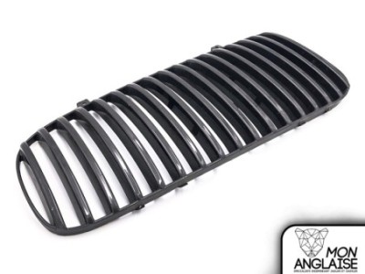 Grille de calandre grise anthracite gauche Jaguar XJ8 1998-2002 | HNC5503DB
