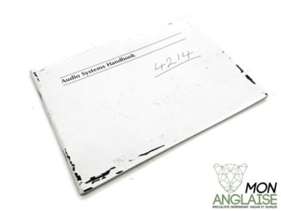 Manuel du systeme audio anglais    Jaguar XJ8 1998-2002 | JJM100312