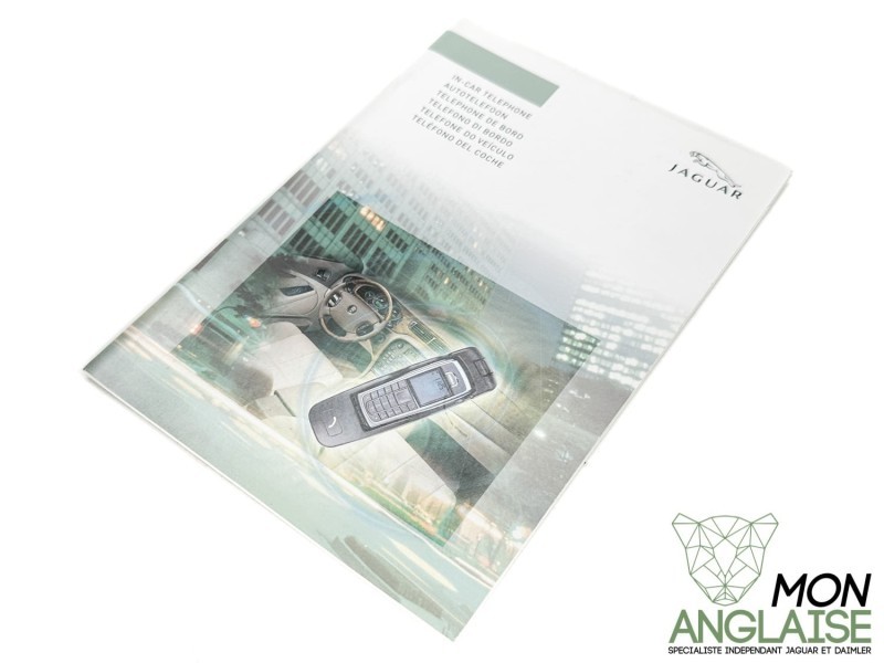 Manuel du téléphone de bord & Bluetooth Jaguar XJ X350 2003-2009 | JJM113199552