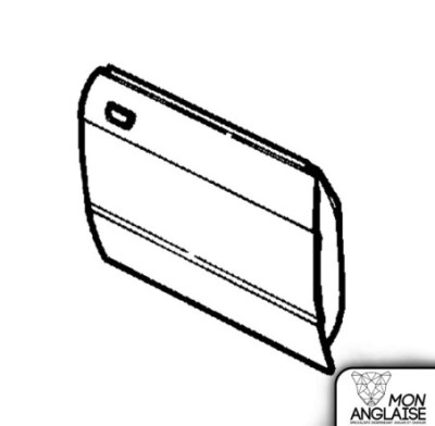 Portière avant droite Jaguar XJ40 1993-1993 | JLM11012