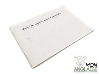 Manuel des systèmes audio et Jaguar Voice Jaguar X-Type 2001-2009 | JJM110826