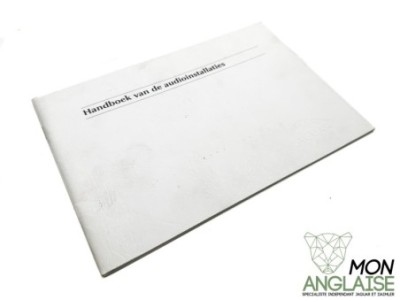 Manuel du systeme audio neerlandais Jaguar X-Type 2001-2009 | JJM120326