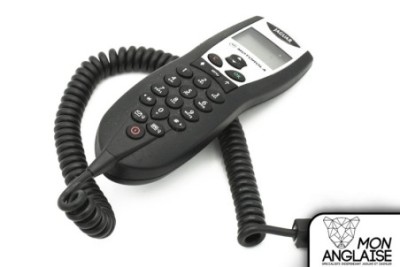 Combiné téléphone filaire Jaguar XK8 de 1997 à 2006 Référence OE : LNG7313AF
