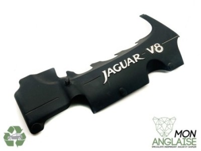 Cache moteur gauche Jaguar V8 Jaguar XK8 de 1997 à 1998 Référence OE : NJA3921BE